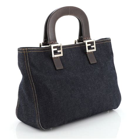 fendi denim bag vintage.